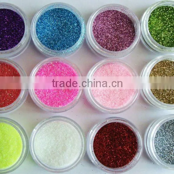 Professional Glitter Powder Nail Art Decoration