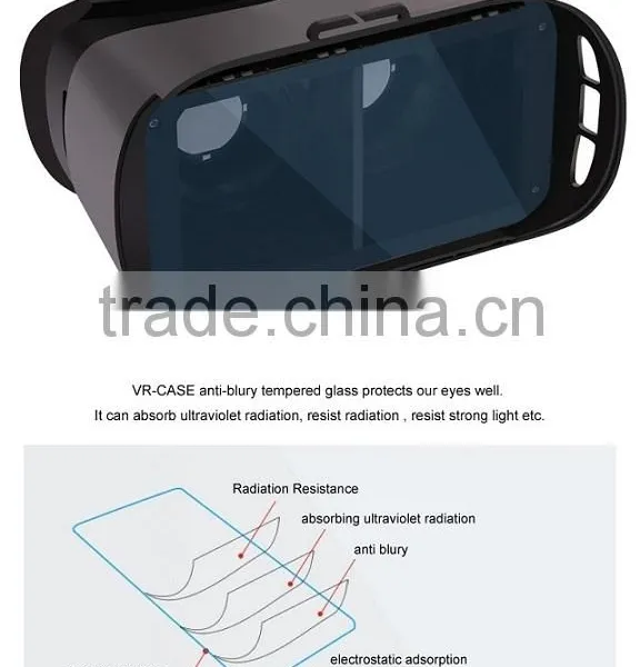 Very Popular Long Range High Quality 3d vr Headset vr Glasses Virtual Reality VR Case 3D Glasses
