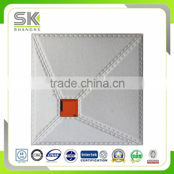 Anteroom Background Wall Decorative 3D Leather Embossed Panel