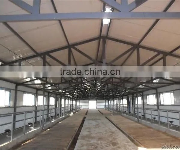 Steel Structure Design Poultry Farm Shed photo-2