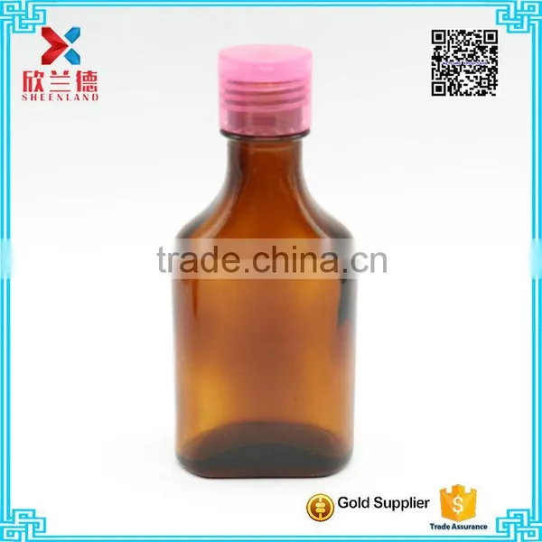 Oral Liquid /syrup Pharmaceutical Medical Round Amber Bottle 100ml Quality Choice photo-5