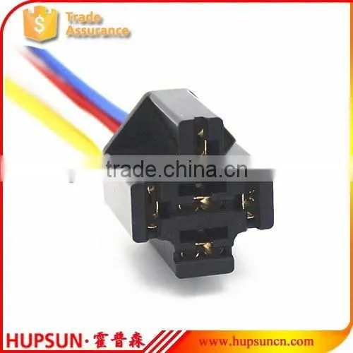 Plastic Material Auto Relay Base Supplier 5 Wire Relay Bases photo-5
