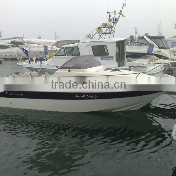 Waterwish QD 20.5 CABIN Fiberglass Speed Yacht