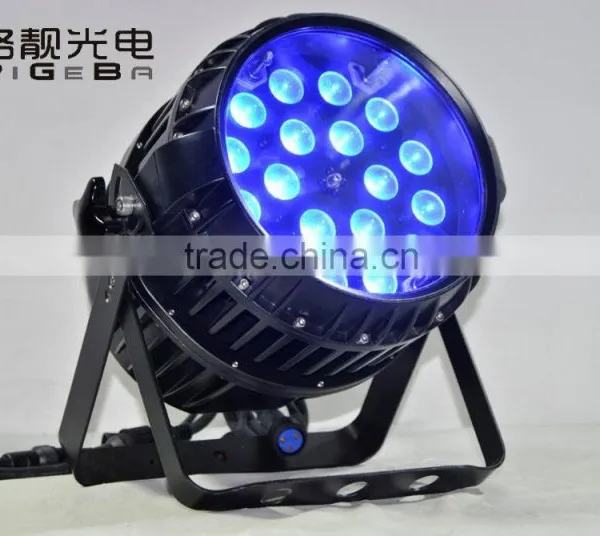 Guangzhou Wholesale High--quality 18Leds 10W RGBW 4IN1 Outdoor LED Par Light/DMX512 photo-4