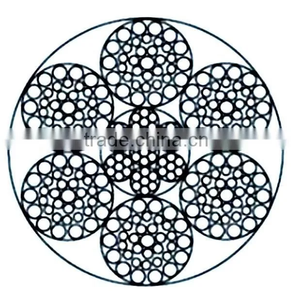 Supply 12mm 6X36sw+Iwrc Stainless Steel Wire Rope photo-3