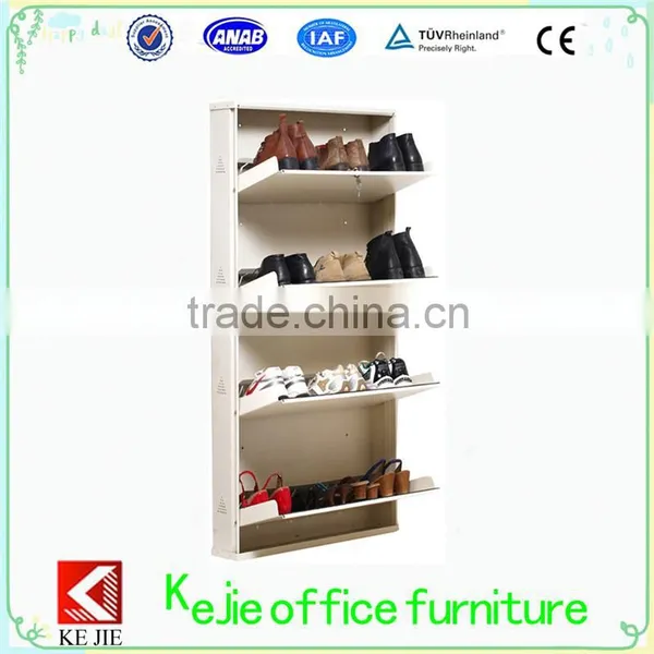 Cheap Folding Metal Shoe Rack 2 Tiers Painting Metal Shoe Rack With Best Service photo-5