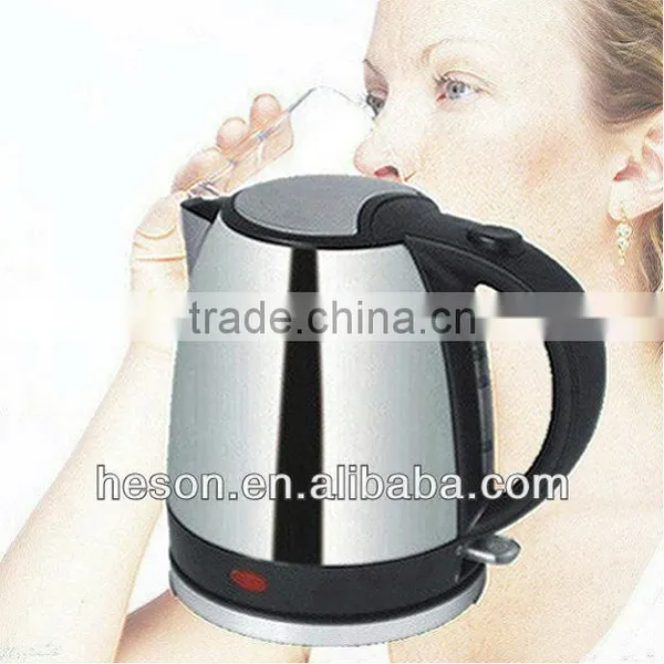 #304 Stainless Steel Hotel Electric Water Kettle 1.2L With Water Indictor/water Gauge photo-2