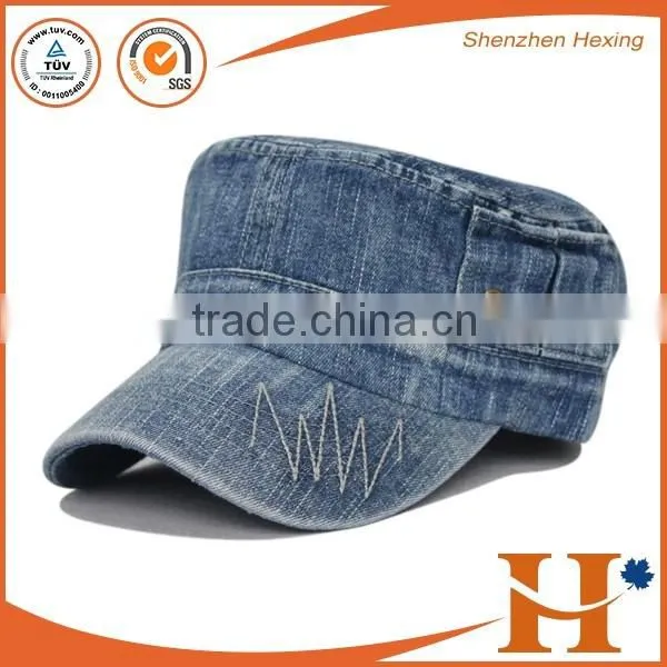 Custom Your Logo Plain Army Cap Washed Military Cap With Top Quality photo-4