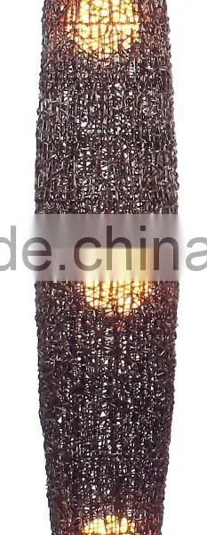 Modern Brown Rattan Floor Lamp/Lights of Decoration With CE photo-5