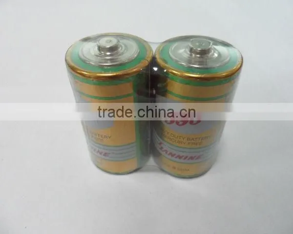 R20C Dry Battery 1.5V Metal Jacket D Size