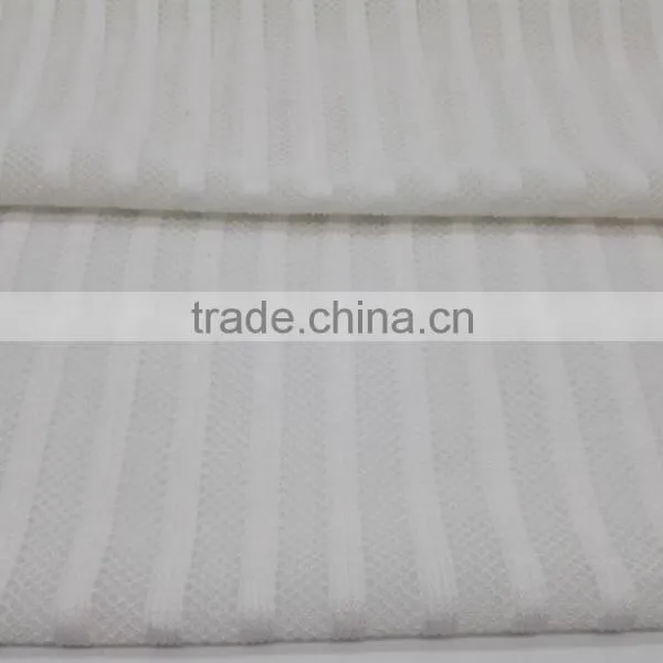 china manufacturer warp 100D knitted fabric jacquard fabric for garments