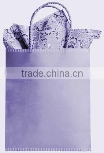 Gift Wrap Wedding Bells Silver With Light Blue Accent Kraft Tote Gift Bag photo-3