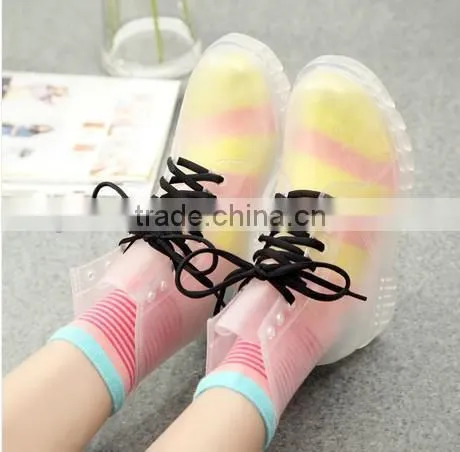 New Foreign Trade Children's Recreational Shoe Martin Shoes With Lock Laces Rain Boots photo-2