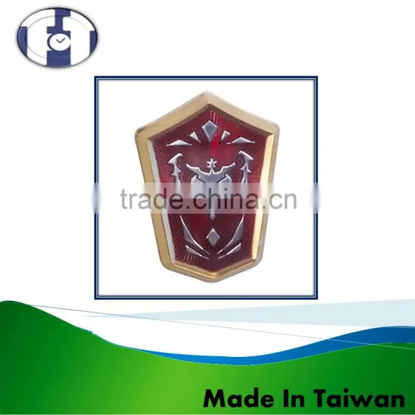 Promotional Car Aluminum Royal Purple Ruby Funny Stick Epoxy Sticker photo-3