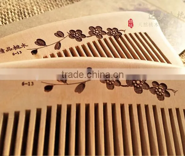 Personalized Hair Comb Wholesale, Custom Curve Handle Hot Pocket Comb photo-6