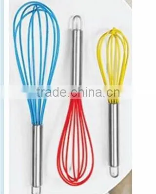 Kitchn Silicone Wire Handle Stainless Steel Whisk photo-2