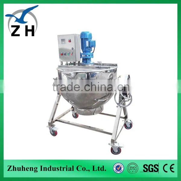 Industrial Food Jacketed Kettle,electrical Jacketed Kettle,vertical Jacketed Kettle photo-6