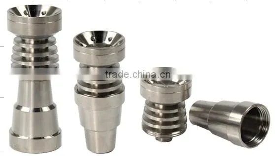 10mm& 14mm&19mm 6 IN 1 Domeless Titanium Nail, With Male and Female Joint photo-3