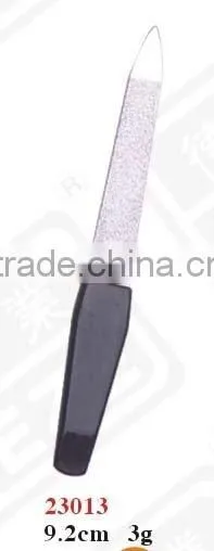 High Quality Stainless Steel Nail File With Plastic Handle