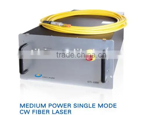 medium power single mode CW fiber laser/laser source/laser