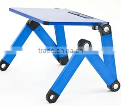 Hot Selling Aluminium Portable Foldable Laptop Desk Laptop Laptop Table photo-2