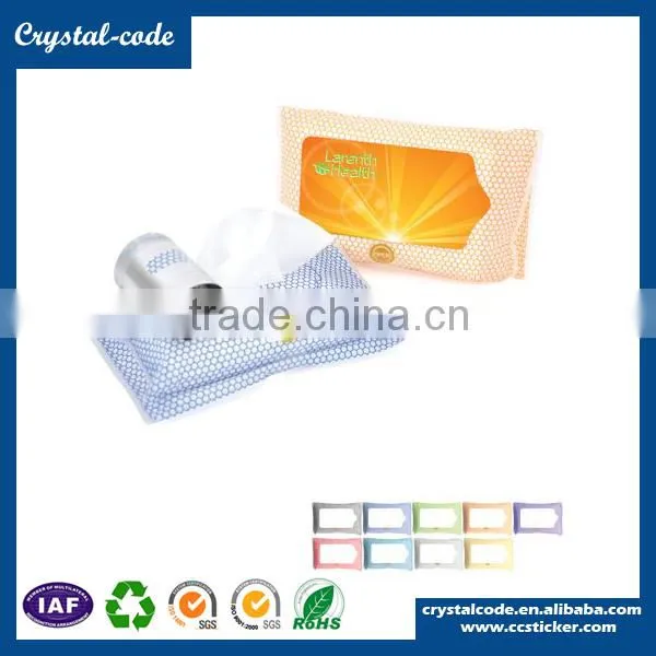 Waterproof Removable Adhesive Sticker Label Paper, Baby Wet Wipe Tissue Sticker Label, Easy Remove Adhesive Stickers Quality Choice photo-3