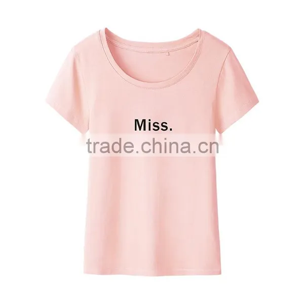 Fashion Short Sleeve O-neck Collar Full-size Fancy Printing Bamboo Fiber Women T-shirt photo-2