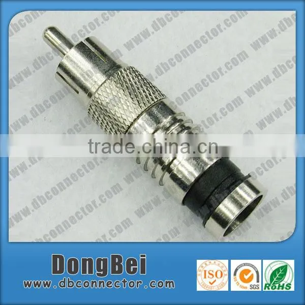 Dongbei Brass Compression Type Rca Connector photo-3