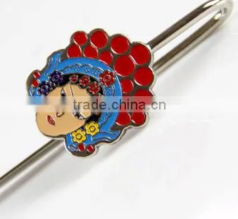 Wholesale Metal Book Mark, Opera Face Book Mark