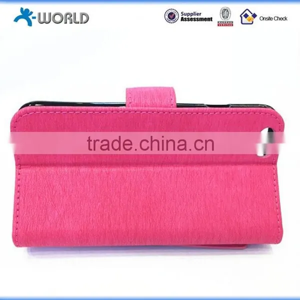 Free Access Card Holder Stand Wallet Cover Leather Case for Iphone 6 photo-5
