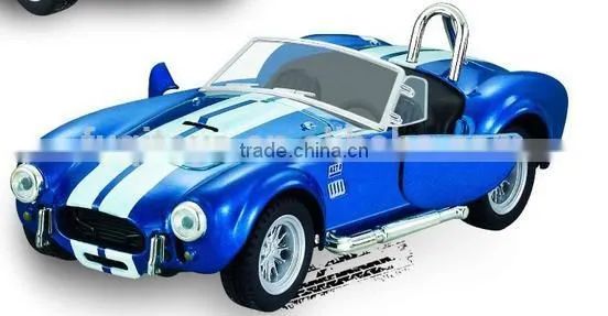 Die Cast Car 1 32 Scale Alloy Model Car Shelby Cobra With Light Sounds Wholesale Diecast Cars Custom Logo photo-5