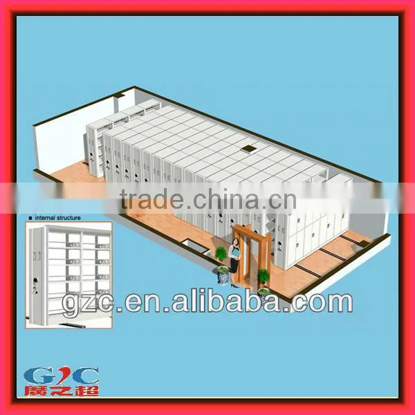 Elegant High Density Mechanical Mobile Shelving Filing Cabinet Storage System photo-3