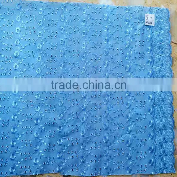 QINGDAO DAIFEI HOT T/C COLOR EMBROIDERY FABRICS 42/43 photo-4