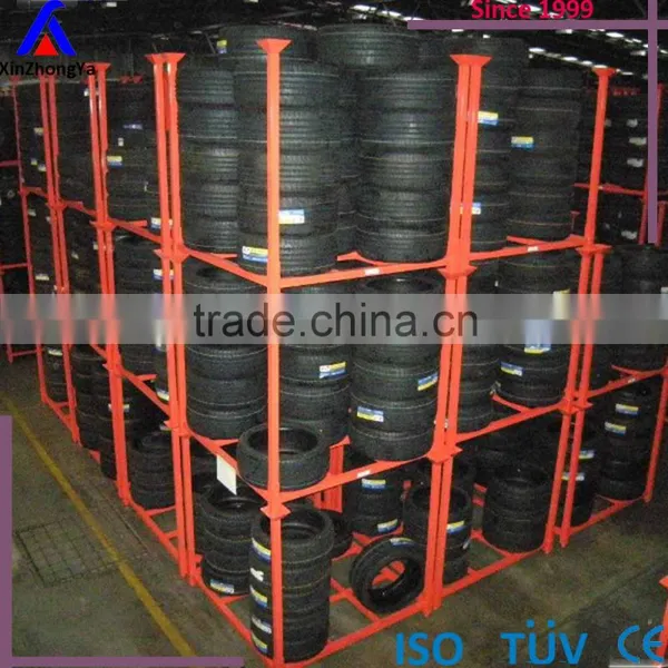China Supplier Hot Selling Tyre Storage Rack Type Steel Post Pallet photo-3