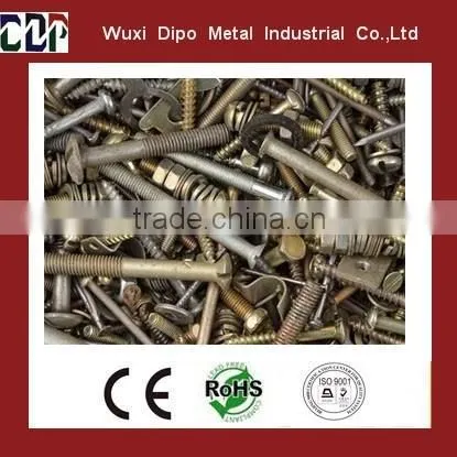 Black Galvanized Decorative Self Tapping Screw Hex Head Wood Screw