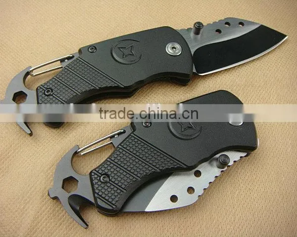 OEM Small Camping Multi Outdoor Knife With Keychain photo-2