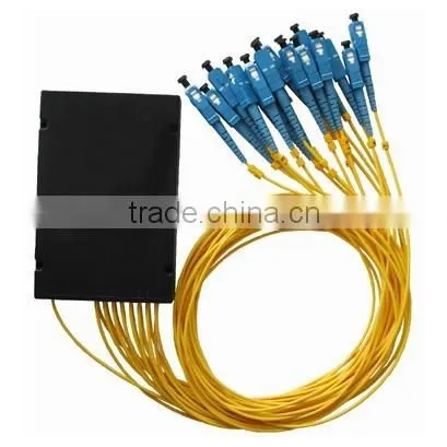 FTTH 1 * 16 SC UPC Singlemode Fiber Optic PLC Splitter With OEM Price photo-3
