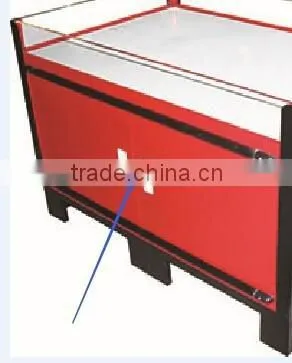 RH-PT042 Height 850mm 12mm Thickness Acrylic Fencing Covers Supermarket Promotional Table photo-2