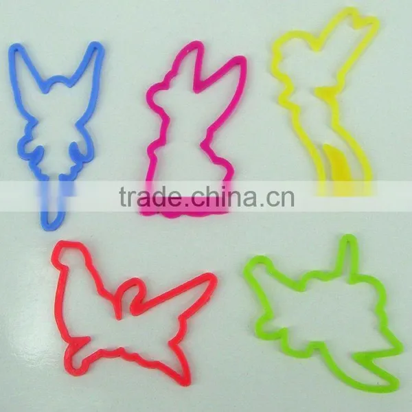 fashion rubber band,shaped rubber bands,crazy rubber bands