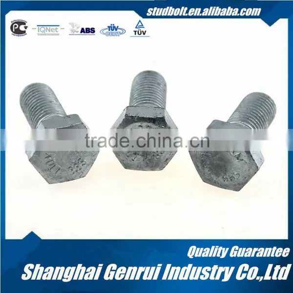 DIN961 Coarse Thread Metal Toggle Hex Bolt and Washer and Nut photo-6