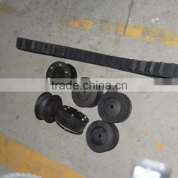 Manufacturer Small Robot Rubber Track and Wheels photo-3