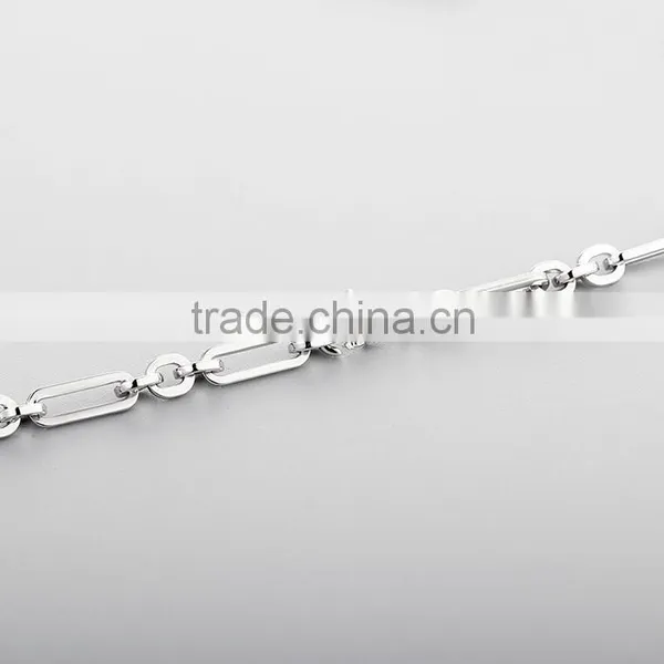 925 Sterling Silver Latest Design Beads Necklace Jewelry SNP027W photo-5