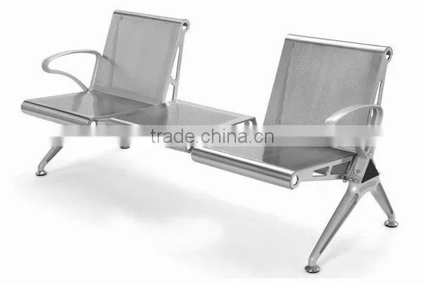 Four Seats Table 304 Stainless Steel Hot Sale Airport Seating photo-2