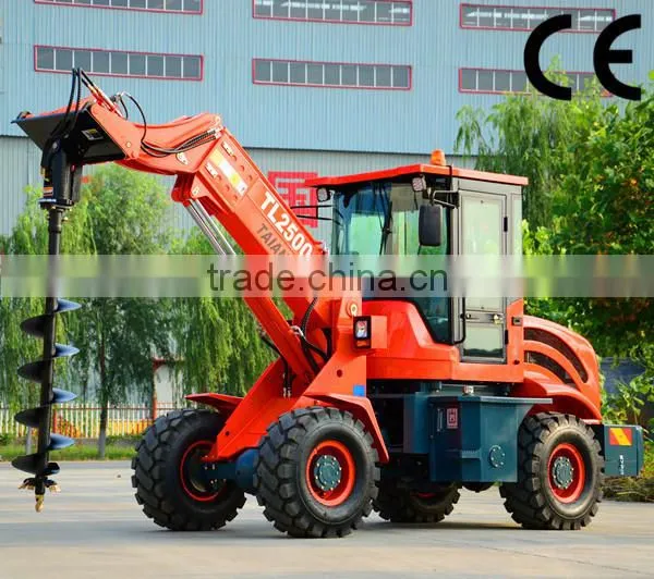 Small Wheel Tractors TL2500 Hydraulic 4WD Wheel Driveing Farming Tractors Machine