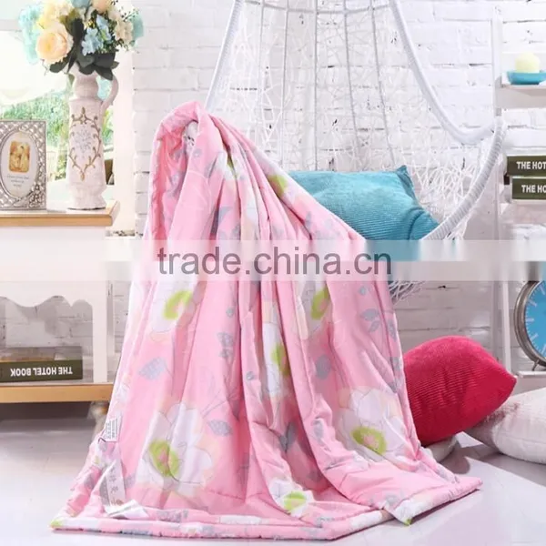 2015 China Home Textile 3d Flower Cotton Fabric Patchwork Baby Quilt Patterns