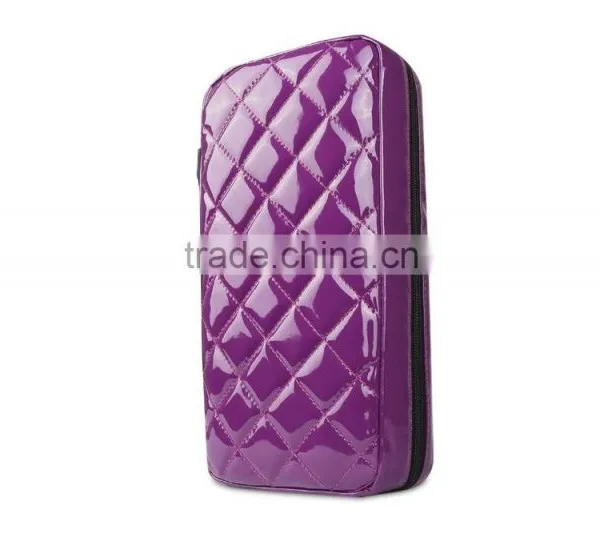 PU Leather Fashion BUBM 64 Capacity Purple Personalized CD Case photo-3