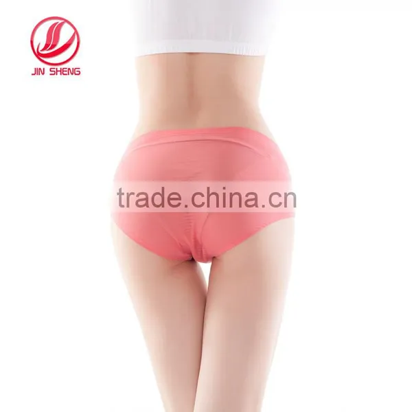 2016 Sexy Women Pink Satin Panty Special Satin Panties photo-3