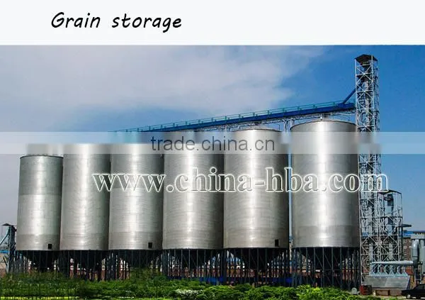 Heavy equipment grain steel silo of large capacity for sale