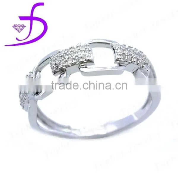 Wholesale 925 Sterling Silver Synthetic Gemstone Ring