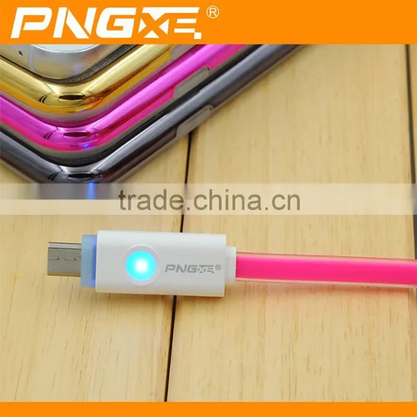 Wholesale China Factory Mircro Usb Cable With Free Sample for Samsung Smart Phone and for Iphone5 Led Cable Accessory for Cell photo-5